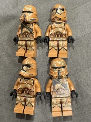 LEGO Star Wars Geonosis Clone Trooper & Airborne Trooper - Lot of 4 - Image 1 of 2