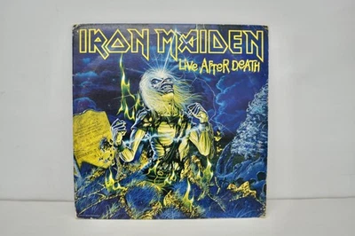 IRON MAIDEN - Live After Death (VG) 2-LP Vinyl Record Album Original - Image 1 of 4