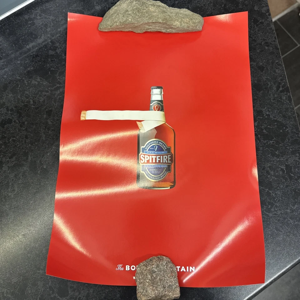 SHEPHERD NEAME SPITFIRE POSTER A3 **RARE** - Image 1 of 1