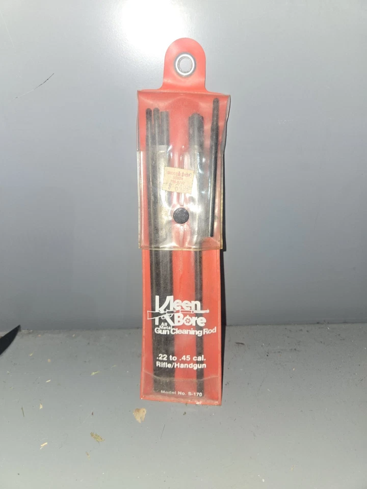 Kleen Bore Metal Gun Cleaning Rod .22 to 45 Cal. Rifle Handgun S-170 - Image 1 of 4