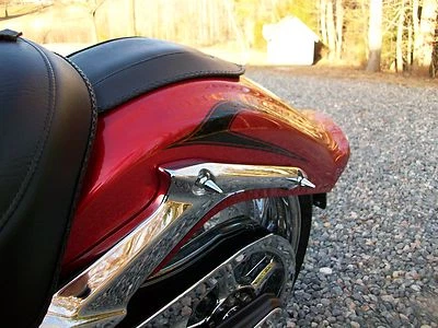 PICOS GUARDABARROS CROMADOS YAMAHA RAIDER Custom Chopper Bobber Spike XV 1900 XV1900 S Foto 1 de 4