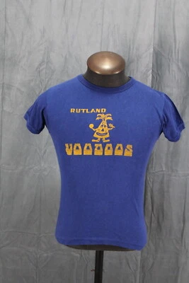 Camiseta gráfica vintage - Camiseta Rutland Voodoo Ringer - Pequeña para hombre Foto 1 de 4