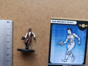 ALTE REPUBLIK SCOUT 3/60 MINIATUR + KARTE STAR WARS MINIATUREN WOTC / G141 - Bild 1 von 1