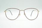 Vintage 80er Jahre Herrenbrille KT 111.984 56 18 140 Rot Gold oval brille NOS
