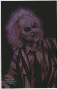 RON LEARY LIBRO DE ARTE DE MONSTRUOS 1 CASI NUEVO 2024 BEETLEJUICE LÁMINA VARIANTE CUBIERTA - Imagen 1 de 4