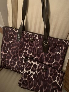 animal print coach bolsa