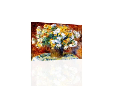 Chrysanthemums-Renoir - CANVAS OR PRINT WALL ART - Image 1 of 2