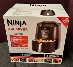 NEU Ninja 4 QT LUFTFRITTEUSE Braten KNACKIG dehydriert WIEDER ERHITZT weniger Fett 105 ° F-400 ° F - Bild 1 von 8