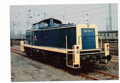 D100942 Baiureihe 290 Núremberg 1985 trenes locomotoras postal Alemania Foto 1 de 2