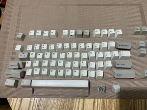 IBM Model M F F122 SSK Keyboard Keycaps Buckling Spring Caps Genuine - Picture 1 of 35