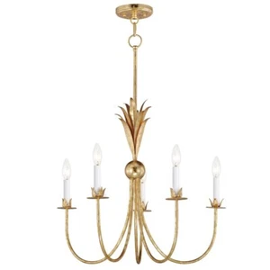 Maxim Lighting 2885GL Paloma - 5 Light Chandelier-22.5 Inches Tall and 26 Inches - Picture 1 of 4