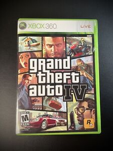 Xbox 360 Grand Theft Auto GTA IV CIB Video Game 2008 Rockstar Map And Manual