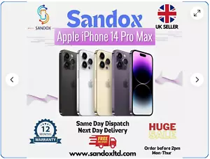 Apple iPhone 14 Pro Max 512GB - kolor złoty odblokowany - doskonały stan - Zdjęcie 1 z 8