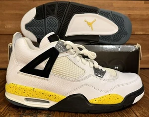 DS 2006 NIKE AIR JORDAN 4 RETRO LS 10.5 TOUR YELLOW 314254-171 Brand New in Box - Picture 1 of 10