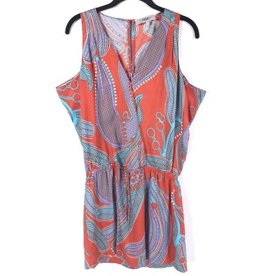 Mini Vestido Tibi NUEVA YORK 100% SEDA Suelto Top Ligeramente Ajustado Falda Talla 0 Foto 1 de 4