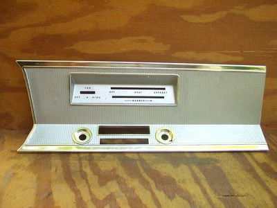 1967 Plymouth Valiant Signet center dash moulding  Mopar part # 2770565 NOS! - Image 1 of 4