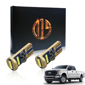 2 X White T10 194 W5W LED License Plate Light Bulb for 1999-2024 Ford F250 F350 - Picture 1 of 4