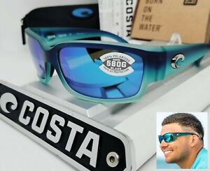 COSTA DEL MAR caribbean fade/blue 580G "CABALLITO" POLARIZED sunglasses! NEW!