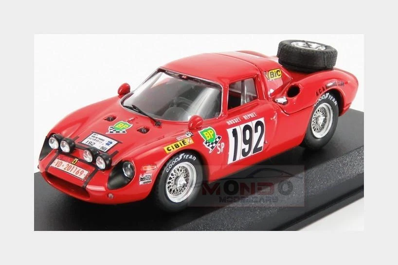 Modellino 1/43 Ferrari 250lm N 192 Tour de France 1969 Rouget Depret (vmh)