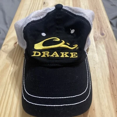 Drake waterfowl systems adjustable cloth strap mesh back hat - Image 1 of 4