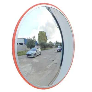 SNS SAFETY LTD Convex Traffic Mirror (Diameter 45 cm, with Wall Bracket) - Picture 1 of 8