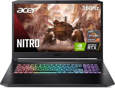 Acer Nitro 5-17.3in Laptop 16GB 1TB NVIDIA GeForce RTX3080 Refurbished - Image 1 of 4