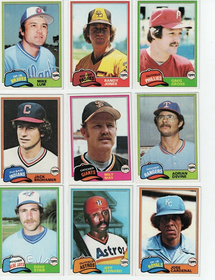 1981 TOPPS Baseball Complete Your Set 251-500 - Image 1 of 1