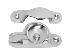 satin chrome double hung sash window,fitch catch,fastener TH 1621 - Picture 1 of 1