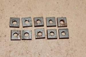 10-24 Tuercas Cuadradas #8 Rosca de Máquina 11/32" Cuadrada Tú eliges Cantidad EE. UU. 182R - Imagen 1 de 8