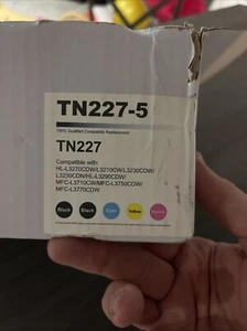 TN-227 TN227-5 NUEVO Cartucho de tóner Compatible Repuesto para Brother TN227 5pk - Imagen 1 de 4