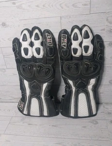 BiLT Padded Leather Motorcycle Gloves Men's Size M Knuckle Guards BLG95 - Bild 1 von 6