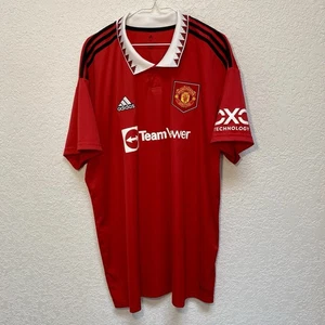 Manchester United Jersey Men’s 2XL Ronaldo #7 Home Soccer Football Shirt 22/23 - Picture 1 of 11