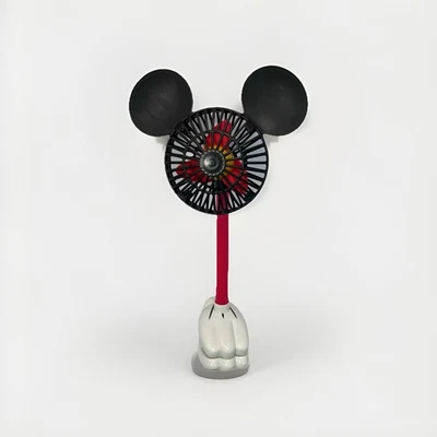 Disney Mickey Mouse Orejas Ventilador Portátil Flexible Escritorio Clip-On 17" Batería Foto 1 de 4