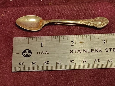 Stieff Sterling ROYAL DYNASTY  SPOON PIN 2 7/8"  5 grams   No  Monogram - Image 1 of 4