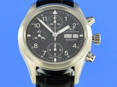 IWC Fliegeruhr 3706 Chronograph  Automatik Herren vom Uhrencenter Berlin 25266 - Bild 1 von 4
