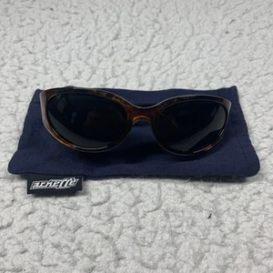 Vintage Arnette HooDoo Sunglasses Red & Black Acetate Made In Italy - Picture 1 of 15