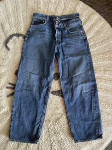 Agolde Women Broken Waist Band Straight Leg Jean Size 31 - Picture 1 of 8