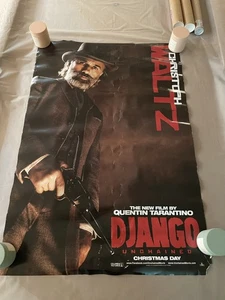 40x27 Django Unchained Movie Poster Christoph Waltz Special Edition Double Sided - Picture 1 of 5