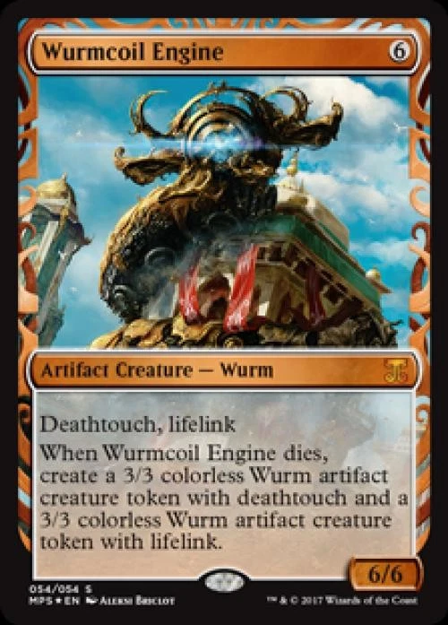Wurmcoil Engine -Foil Heavy Play MTG Kaladesh Inventions - Image 1 of 1