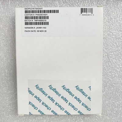 Intel P4800X 750GB SSD U.2 2.5 inch Optane DC SSDPE21K750GA 6Gb/S Nvme/PCIe - Image 1 of 3