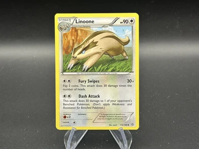 Linoone - 112/160 Primal Clash - Pokémon TCG - 2015 - Image 1 of 2