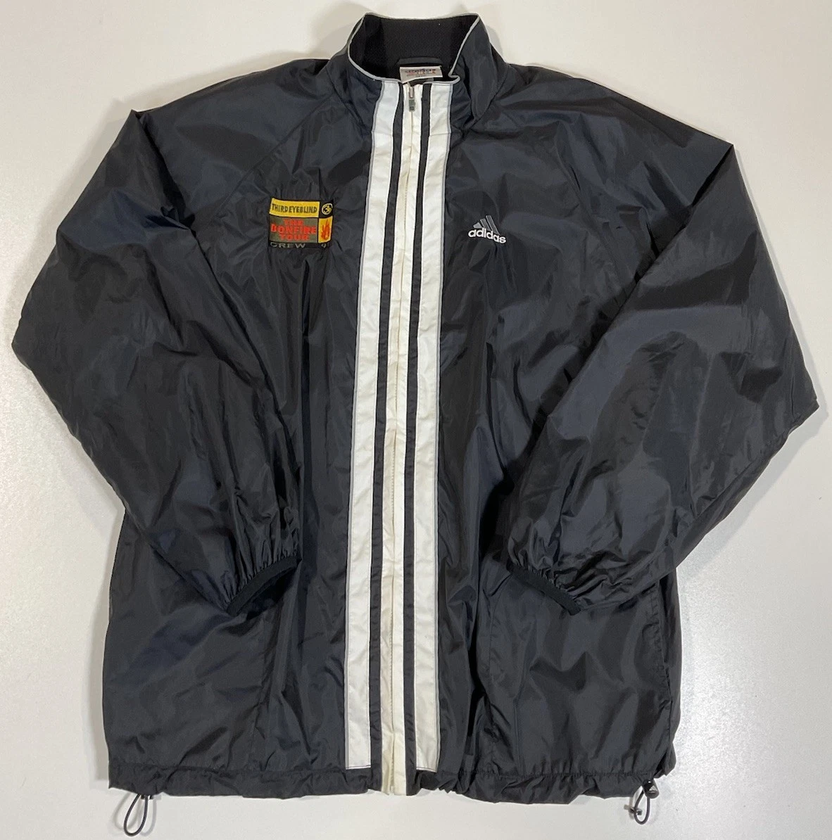 ウェア archive Old Adidas Nylon Pullover Jacket adidas(アディダス) 00's sleeve line nylon anorak pullover jacket