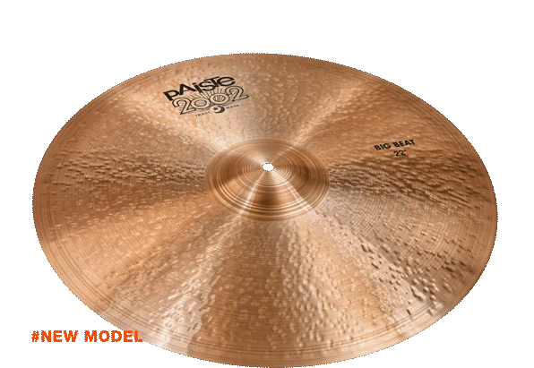 DEMO OF EXACT CYMBAL - Paiste 22" 2002 Big Beat Universal Ride Cymbal - 2268g - Imagem 1 de 1