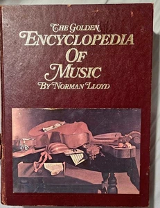 Vintage The Golden Encyclopedia of Music by Norman Lloyd 1968 1st Edition - Imagen 1 de 7