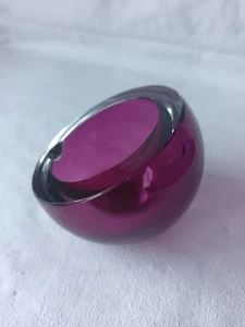 CENDRIER CRISTAL ST LOUIS DEMI SPHERE - Imagen 1 de 6