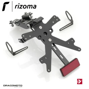 YAMAHA MT-07 2018-2020 Kit Porta targa Fox RIZOMA PT215B Nero - Picture 1 of 3