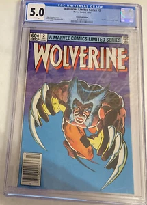 Wolverine Limited Series #2 CGC 5.0 Marvel Comic Oct 1982 1st app of Yukio. - Foto 1 di 7
