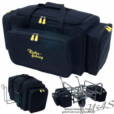 DELTA FISHING XXL Trolley Tasche Carryall Angeltasche Barrow Bag Reisetasche Kva - Bild 1 von 4