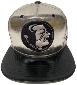 Zephyr NCAA Florida State Seminoles "Metallic" 5 Panel Flat Bill Strap-back NWT - Picture 1 of 7