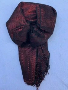 Night Shawl Metallic Scarf Hijab Wrap Head cover 180 x 75 cm - Picture 1 of 4